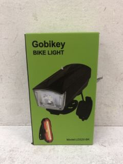2 BOXES OF GOBIKEY BIKE LIGHT - RRP £220