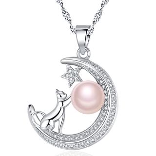 BOX OF JEWELRY TO INCLUDE SILVER MOON PENDANT NECKLACE - RRP £200