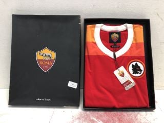 AS ROMA OFFICIAL RETRO FOOTBALL SHIRT SIZE S RRP £80