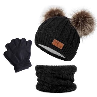 BOX OF WINTER HAT AND GLOVE SET - RRP £180