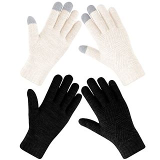 BOX OF ITEMS TO INCLUDE BLACK/CREAM GLOVES - RRP £160
