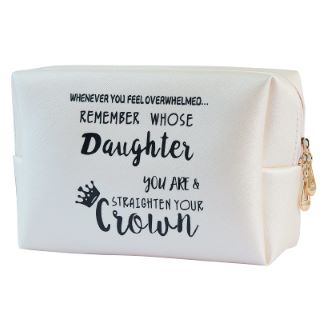 BOX OF WOMENS COSMETICS BAGS WITH QUOTES - RRP £150