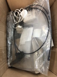 BOX OF CAR PARTS TO INCLUDE ELECTRIC WINDOW MOTOR - RRP £350