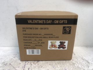4X BOXES OF ASSORTED SEASONAL ITEMS TO INCLUDE SMALL VALENTINES PLUSH BEAR - RRP £200