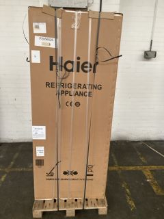 1X PALLET WITH TOTAL RRP VALUE OF £2784 TO INCLUDE 1X HAIER WATER MODEL NO HCR7918EI MP,