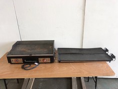 2 X VONSHEF ELECTRIC GRIDDLE TO INCLUDE ELECTRIC GRIDDLE UNBRANDED