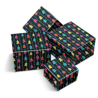 BOX OF ITEMS TO INCLUDE LARGE SHEETS WRAPPING PAPER - RRP £150