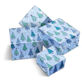 BOX OF ITEMS TO INCLUDE LARGE SHEET WRAPPING PAPER - RRP £150