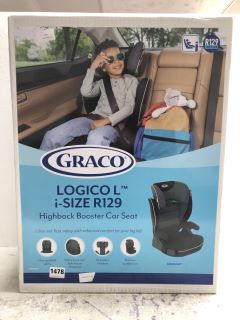 GRACO HIGHBACK BOOSTER CAR SEAT RRP-£60