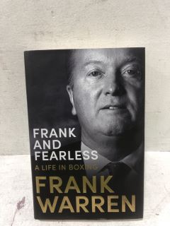 1X CAGE OF ASSORTED HARDBACK BOOKS TO INCLUDE FRANK WARREN BOOK AND SYMMETRY BOOK APPROX RRP £500 (CAGE NOT INCLUDED)