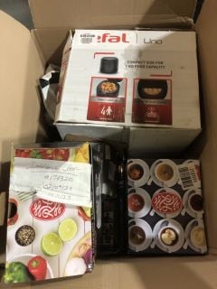 1X PALLET OF ASSORTED HOMEWARES TO INCLUDE TEFAL UNO AND RUSSEL HOBBS GO  MINI CHOPPER APPROX RRP £500