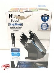 1X NINJA FOODI STAY SHARP KNIFE BLOCK RRP £178