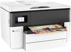 HP OFFICE JET 7740 PRINTER (ORIGINAL RRP - £379) IN WHITE. (WITH BOX) [JPTC65497] (COLLECTION OR OPTIONAL DELIVERY) (COLLECTION OR OPTIONAL DELIVERY)