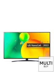 LG NANO76 55" TV (ORIGINAL RRP - £799). (UNIT ONLY) [JPTC66099] (COLLECTION OR OPTIONAL DELIVERY) (COLLECTION OR OPTIONAL DELIVERY)