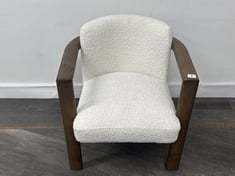ARIA DINING CHAIR IN BOUCLE - RRP £995 (COLLECTION OR OPTIONAL DELIVERY)