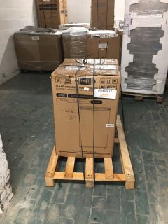 1X PALLET WITH TOTAL RRP VALUE OF £105 TO INCLUDE 1X LOGIK REFRIGERATORS UNDER COUNTER MODEL NO LUL55B23,