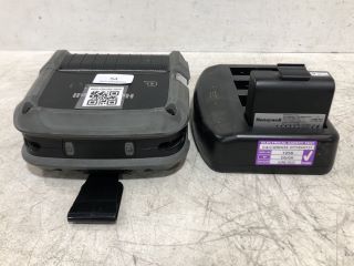 HONEYWELL THERMAL LABEL PRINTER, HONEYWELL 4 SLOT BATTERY CHARGER AND EXTRA BATTERY RRP £1,180 (PALLET LE67 1ND 1330 LOAD NN6 7GX 276)