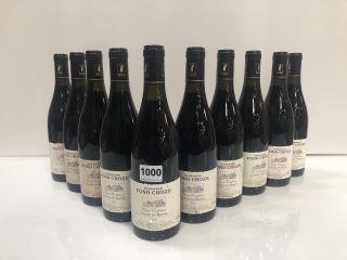 10 X BOTTLES OF DOMAINE FOND CROZE COTES DU RHONE 2010 (PLEASE NOTE: 18+YEARS ONLY. STRICTLY NO COURIER REQUESTS. COLLECTIONS MONDAY 29TH APRIL - FRIDAY 3RD MAY 2024 ONLY)