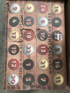 BEER ADVENT CALENDAR (PLEASE NOTE: 18+YEARS ONLY. STRICTLY NO COURIER REQUESTS. COLLECTIONS MONDAY 29TH APRIL - FRIDAY 3RD MAY 2024 ONLY)