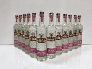 12 X BOTTLES OF J.J WHITLEY RHUBARB VODKA 70CL ABV 38% (PLEASE NOTE: 18+YEARS ONLY. STRICTLY NO COURIER REQUESTS. COLLECTIONS MONDAY 29TH APRIL - FRIDAY 3RD MAY 2024 ONLY)