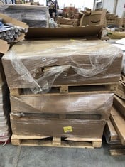 3 X PALLETS OF ASSORTED ITEMS TO INCLUDE FILTERING FACE MASK - 10 IN A BOX (COLLECTION OR OPTIONAL DELIVERY) (KERBSIDE PALLET DELIVERY)