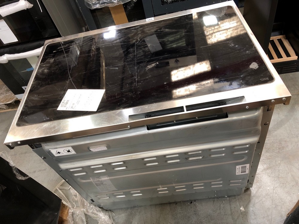 John Pye Auctions SMEG 90CM SYMPHONY ELECTRIC RANGE COOKER IN