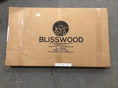 BLISSWOOD COMPUTER TABLE IN WHITE (COLLECTION OR OPTIONAL DELIVERY)