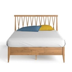 QUILDA SOLID OAK BED FRAME (DMA302) RRP- £650 (COLLECTION OR OPTIONAL DELIVERY)