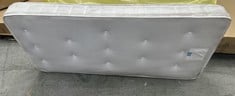 JOHN LEWIS LITTLE HOME 15CM DEEP OPEN TUFTED MATTRESS APPROX SIZE 90 X 190CM RRP- £135 (COLLECTION OR OPTIONAL DELIVERY)