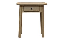 KINGHAM 1 DRAWER SIDE TABLE 500X400X550MM (121883) - RRP £325 (COLLECTION OR OPTIONAL DELIVERY)