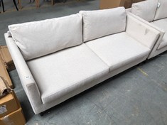 GATEFORD 3 SEATER SOFA - NATURAL - RRP £879.95 (COLLECTION OR OPTIONAL DELIVERY)