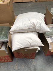 BOX OF WHITE PILLOW INSERTS (COLLECTION OR OPTIONAL DELIVERY)