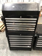 6 DRAWER TOOLBOX (NO WHEELS, KEYS INCLUDED) - RRP £450 AND ADVANCED 6 DRAWER TOOL CHEST (KEYS INCLUDED) - RRP: £240 (COLLECTION OR OPTIONAL DELIVERY)