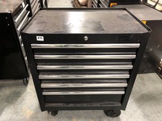 6 DRAWER WHEELED TOOLBOX - RRP: £450 (COLLECTION OR OPTIONAL DELIVERY)