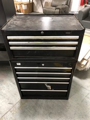 5 DRAWER TOOL CABINET - RRP: £235 TO INCLUDE 3 DRAWER MIDDLE TOOL CHEST - RRP; £160 (COLLECTION OR OPTIONAL DELIVERY)