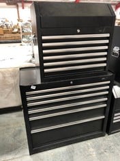 ADVANCED 6 DRAWER TOOL CHEST - RRP: £240 AND 6 DRAWER TOOLBOX (KEYS INCLUDED) - RRP:£450 (COLLECTION OR OPTIONAL DELIVERY)