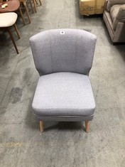 JOHN LEWIS ANYDAY GUEST CHAIR LIGHT LEG, LIGHT GREY RRP- £149 (COLLECTION OR OPTIONAL DELIVERY)