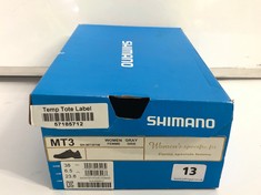 SHIMANO DYNALAST MT3 BLACK WOMENS SIZE 38 EUR (DELIVERY ONLY)