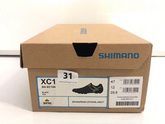 SHIMANO DYNALAST XC1 WOMENS BLACK SIZE 47 EUR (DELIVERY ONLY)