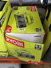 RYOBI 18V ONE+ 2.7A 6-PORT BATTERY CHARGER - RRP �116 (DELIVERY ONLY)