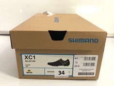 SHIMANO DYNALAST XC1 WOMENS BLACK SIZE 47 EUR (DELIVERY ONLY)
