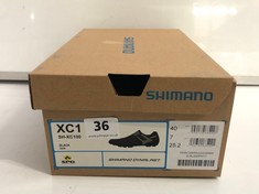 SHIMANO DYNALAST XC1 WOMENS BLACK SIZE 40 EUR (DELIVERY ONLY)