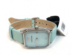 EMPORIO ARMANI LADIES TURQUOISE WATCH RRP�179.00 (DELIVERY ONLY)