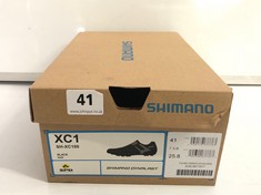 SHIMANO DYNALAST XC1 WOMENS BLACK SIZE 41 EUR (DELIVERY ONLY)