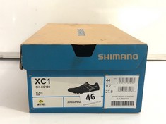 SHIMANO DYNALAST XC1 WOMENS BLACK SIZE 44 EUR (DELIVERY ONLY)