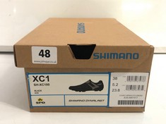 SHIMANO DYNALAST XC1 WOMENS BLACK SIZE 38 EUR (DELIVERY ONLY)