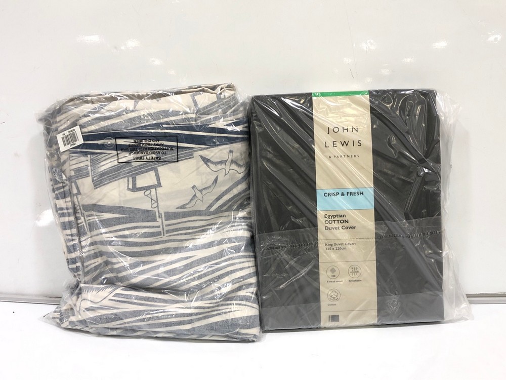 John Pye Auctions BOX OF ASSORTED JOHN LEWIS BEDDING TO INCLUDE CRISP