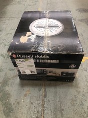 RUSSELL HOBBS RETRO COMPACT CLASSIC NOIR MANUAL MICROWAVE - MODEL NO. RHRETMM705B (DELIVERY ONLY)