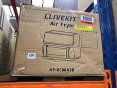 LLIVEKIT 9L DUAL AIR FRYER AF-5508ATB (DELIVERY ONLY)