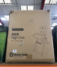 MAXI-COSI AVA HIGH CHAIR (DELIVERY ONLY)